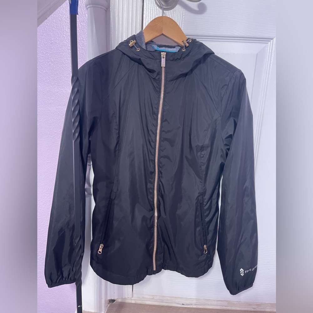 Black jacket.